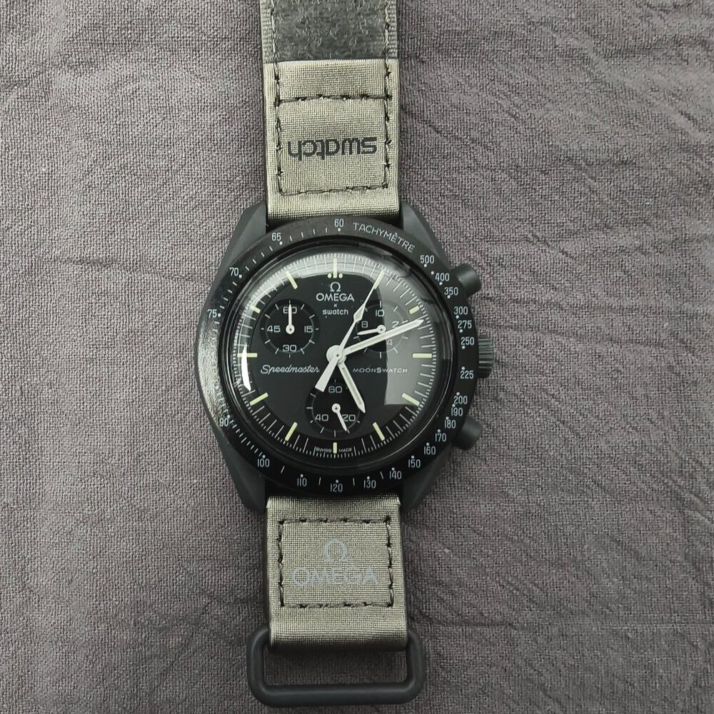 🔥HOT🔥 NWT Swatch X Omega Bioceramic Moonswatch Mission To Mercury Watch